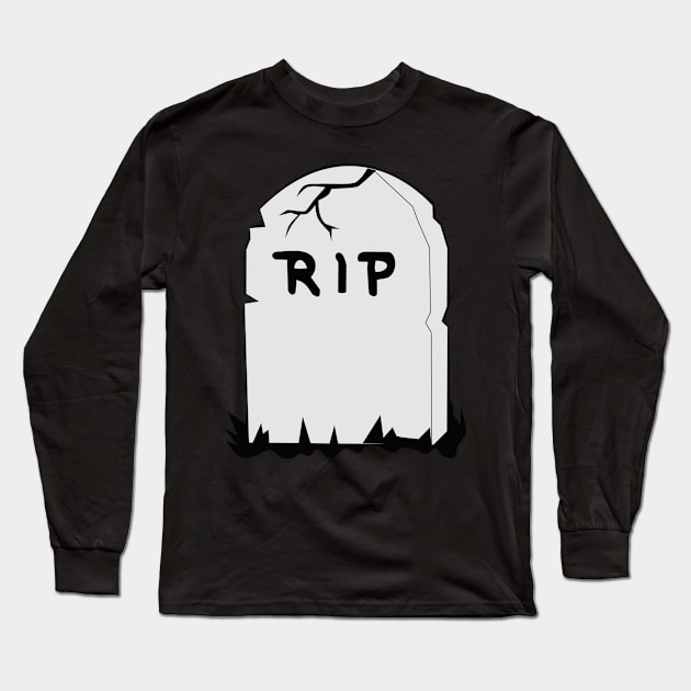 tombstone Long Sleeve T-Shirt by BK55